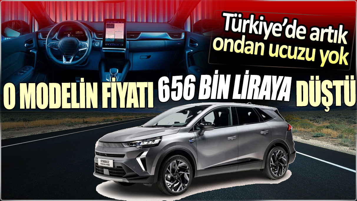 Otomobil devi çıldırdı. Fiyatı 656 bin liraya düştü