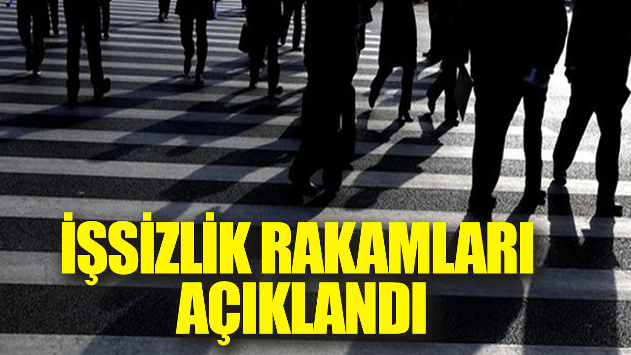 Son dakika... İşsizlik rakamları açıklandı