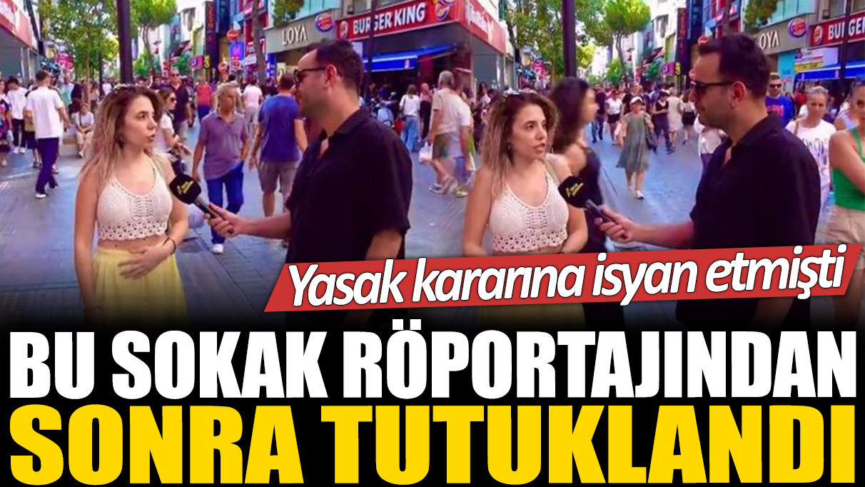 Instagram yasağı kararına isyan eden kadın tutuklandı! Sosyal medya bu sokak röportajını konuşuyor