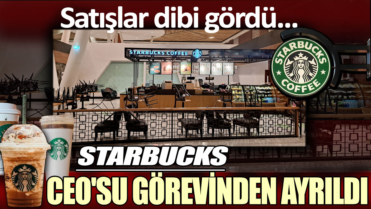 Satışlar dibi gördü. Starbucks CEO'su Laxman Narasimhan görevinden ayrıldı