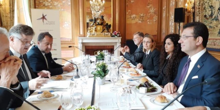 İmamoğlu, Fransa'da kimlerle görüştü?