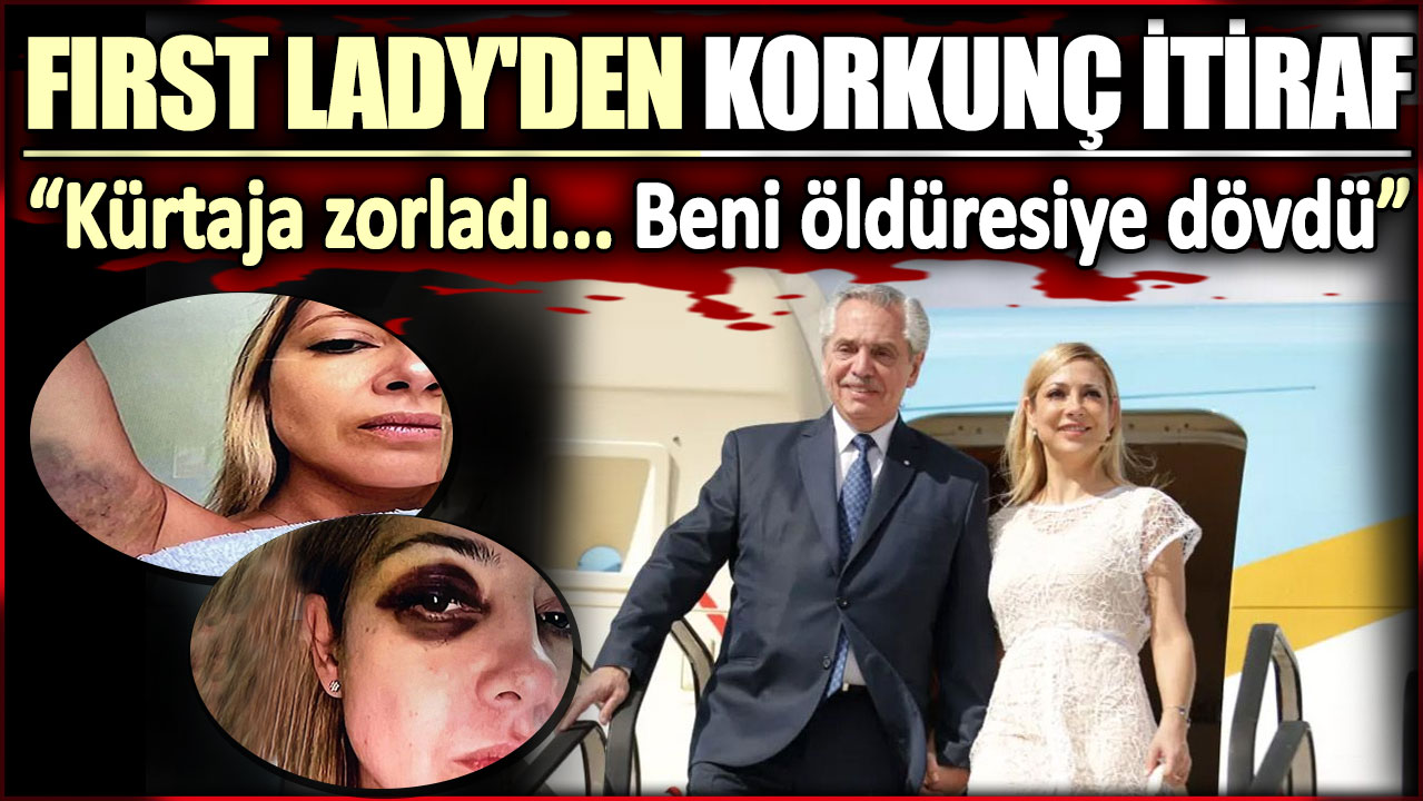 First Lady'den korkunç itiraf. Kürtaja zorladı... Beni öldüresiye dövdü