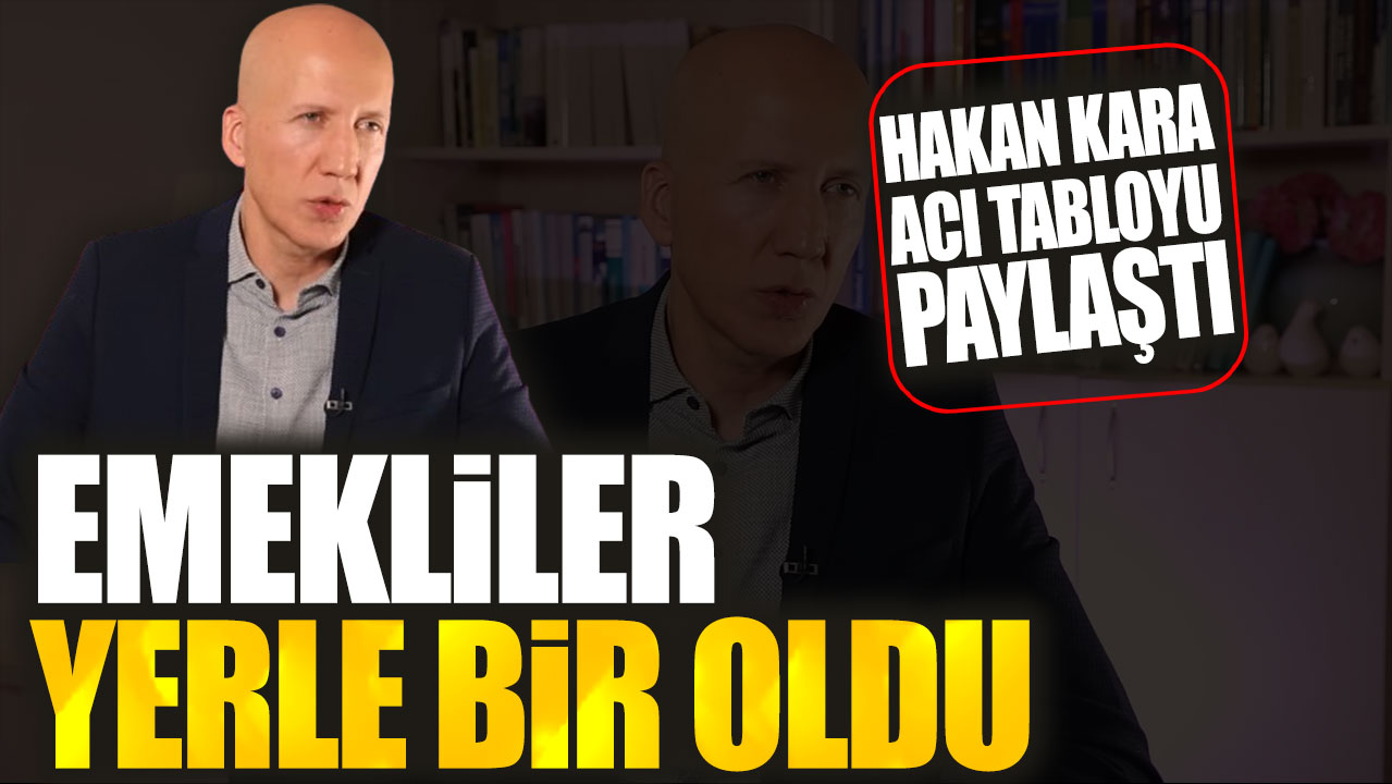 Hakan Kara acı tabloyu paylaştı. Enflasyon emeklileri yerle bir etti