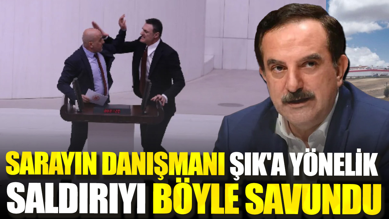 Sarayın danışmanı Şık'a yönelik saldırıyı böyle savundu