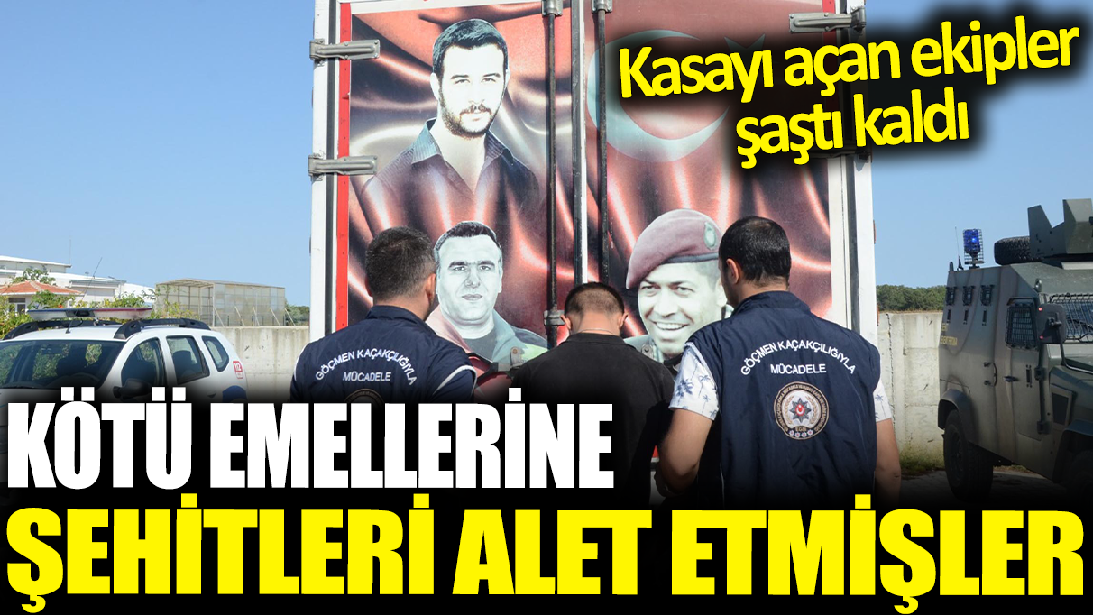 Kötü emellerine şehitleri alet etmişler: Kasayı açan ekipler şaştı kaldı!