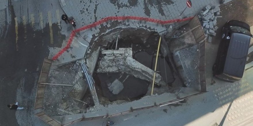 İSKİ kazısında tarihi kalıntı bulundu