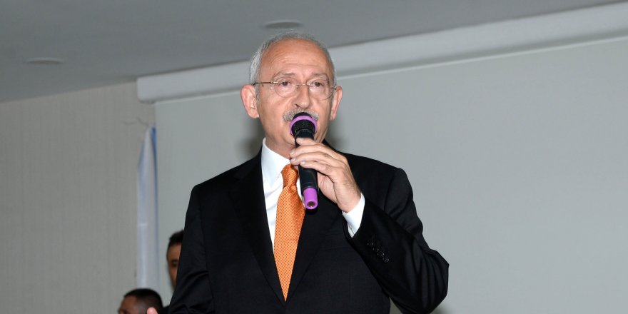 Kılıçdaroğlu: "Bize her türlü iftirayı atarlar"