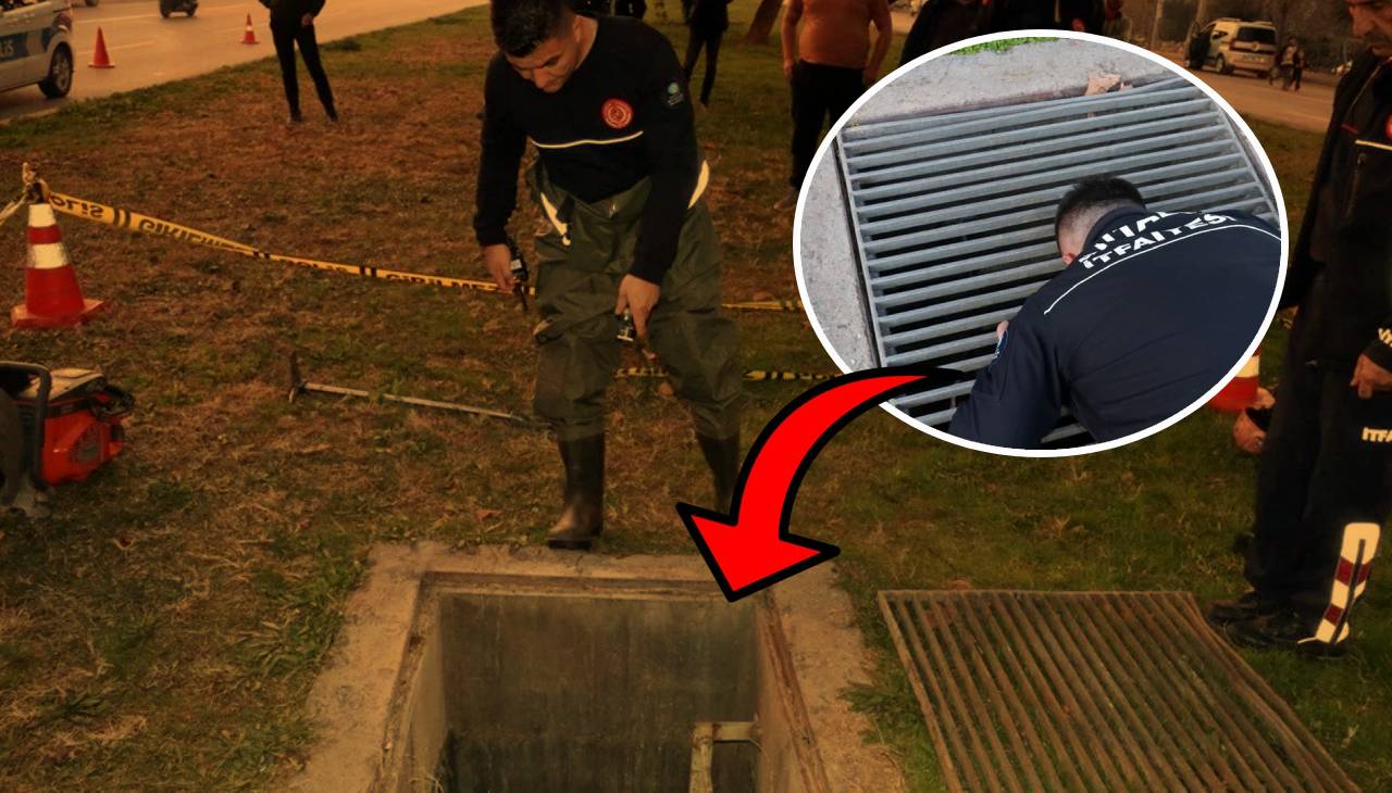 Kanalizasyondaki gizemli ses! 'Çocuk' ihbarı ekipleri harekete geçirdi