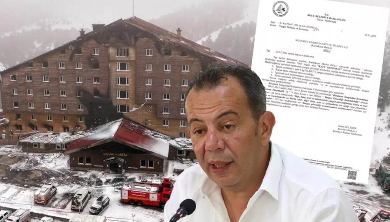 Tanju Özcan 'yetki alanımız değil' demişti! Bolu İtfaiyesi 19 gün önce yanan otelin restoranını denetlemiş!