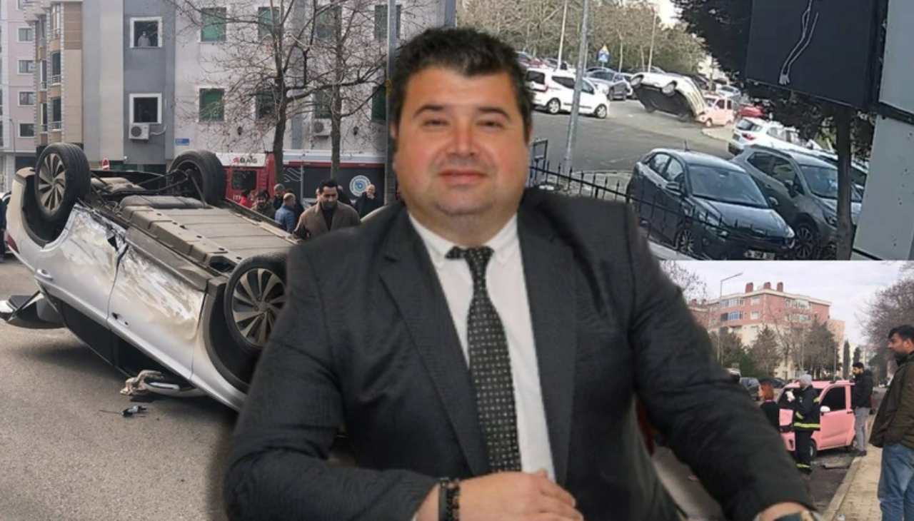 Otomobil takla attı, emniyet kemeri hayatını kurtardı! Eski belediye başkanı yardımcısı ölümden döndü