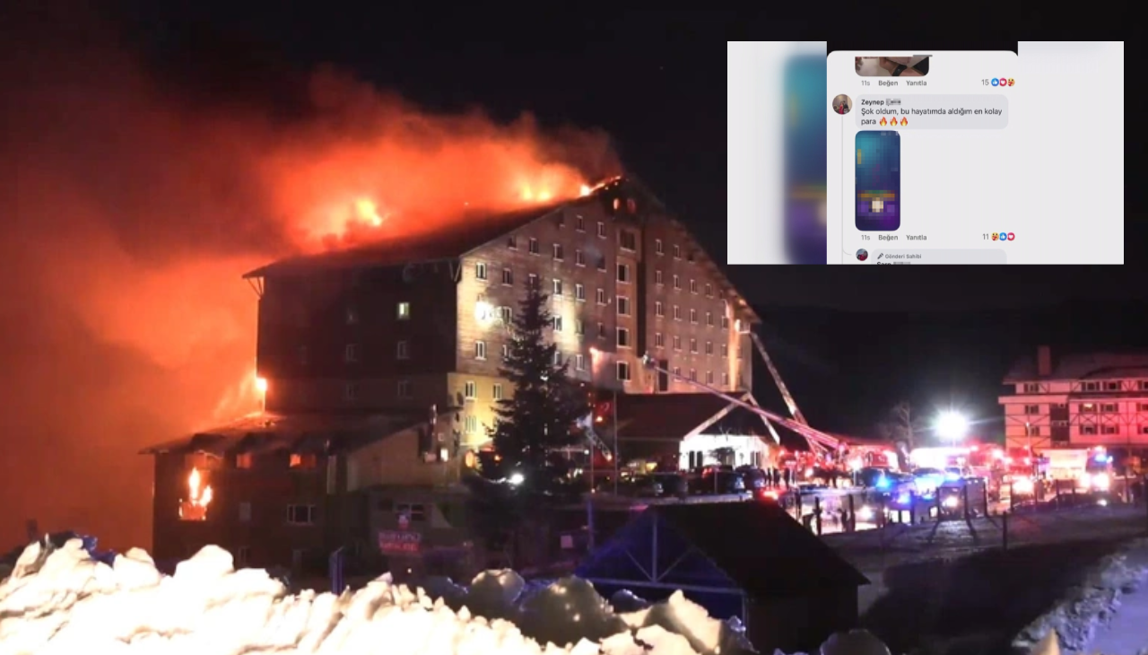 Ahlaksızlığın sınırı olmadığı bir kez daha görüldü! Bolu'daki yangın faciasını 'bahis' konusu yaptılar