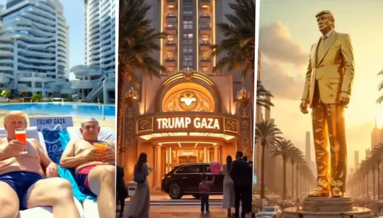 Trump'tan dünyayı ayağa kaldıran skandal: Soykırımın yapıldığı Gazze'de dansözlü parti paylaşımı