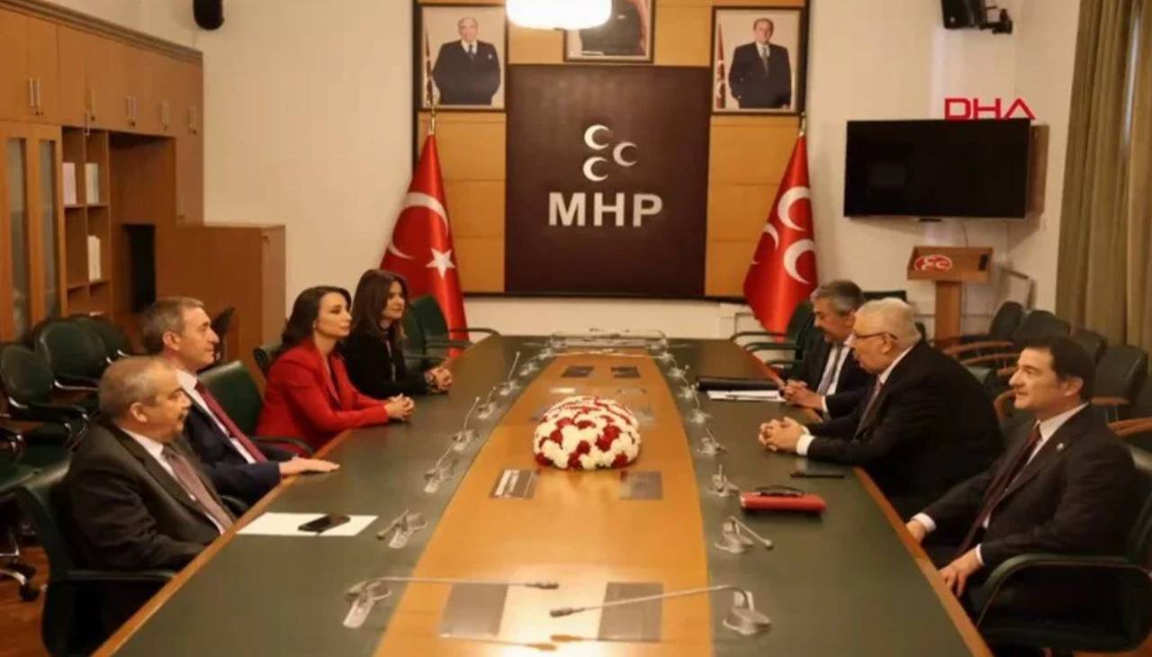 DEM Parti heyeti MHP ile görüştü: 'Faydalı bir görüşme oldu'