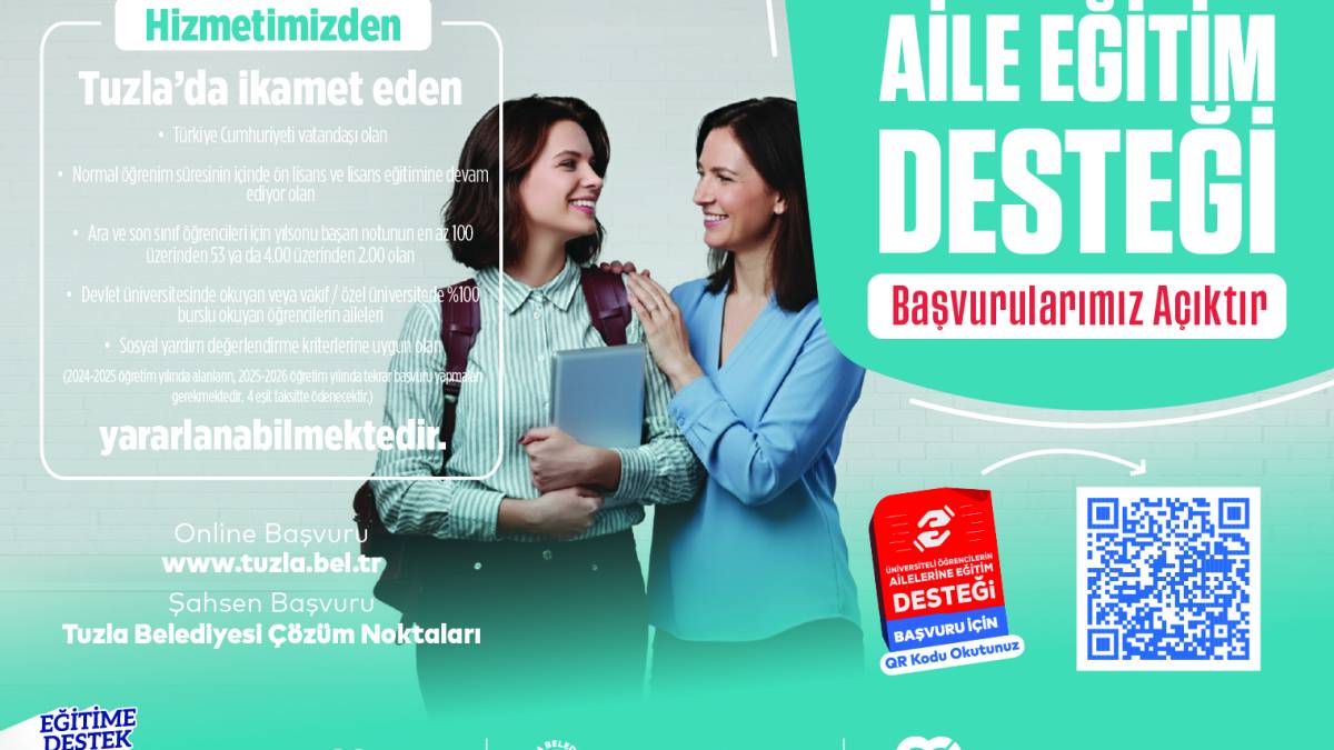 Tuzla'da eğitim desteği dönemi başladı