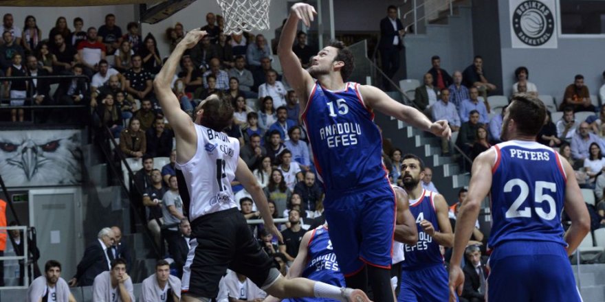 Beşiktaş - Anadolu Efes maç sonucu: 68-80