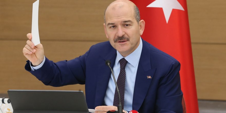 Süleyman Soylu'dan kaçak göçmen uyarısı