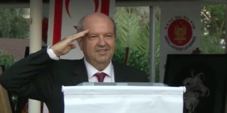 KKTC Başbakanı Ersin Tatar'dan asker selamı
