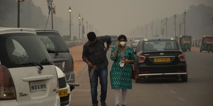 Yeni Delhi'de hava kirliliği 'tehlikeli' seviyede