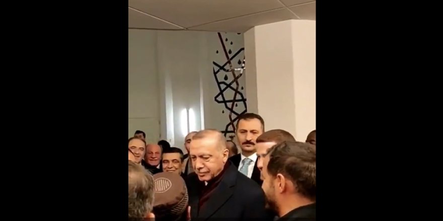 Tayyip Erdoğan'ın camideki 'I love you' diyaloğu