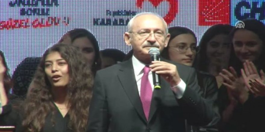 Kılıçdaroğlu'nun sözleri kızın yüzüne böyle yansıdı!