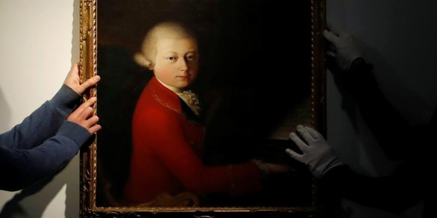 Mozart'ın çocukluk portresine rekor fiyat