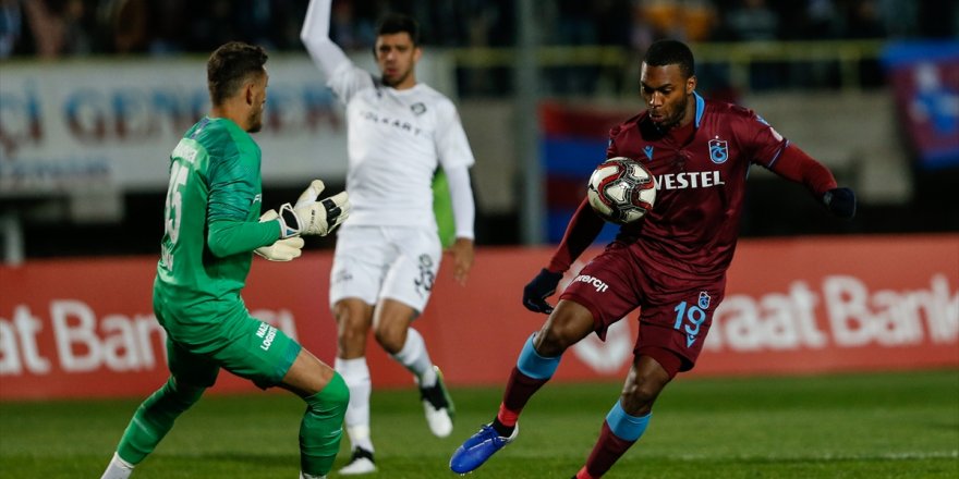 Trabzonspor kupada avantajı kaptı