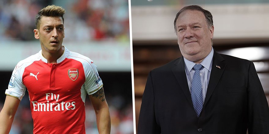 Pompeo'dan Mesut Özil'e Doğu Türkistan desteği