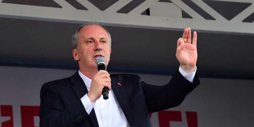 Muharrem İnce'den Erdoğan'a Kanal İstanbul tepkisi