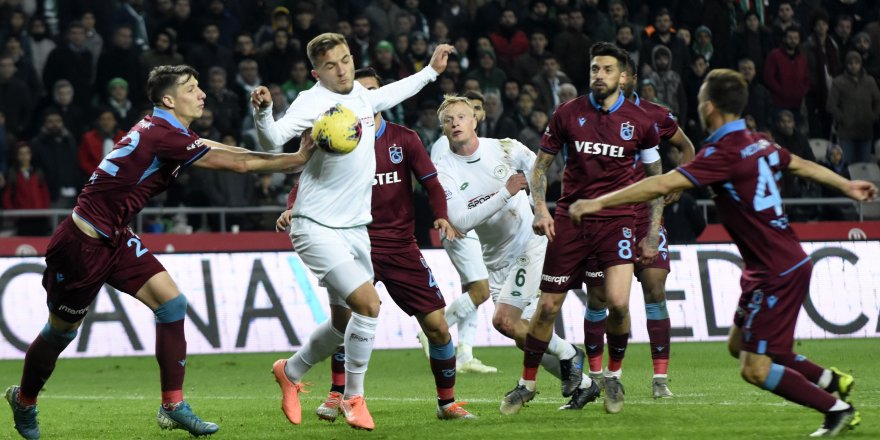 İttifak Holding Konyaspor - Trabzonspor: 0-1