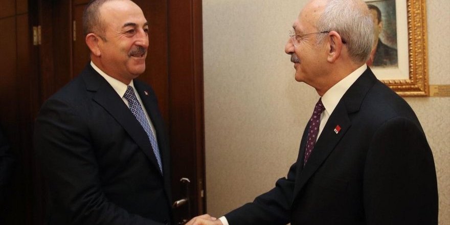 Çavuşoğlu’ndan Kılıçdaroğlu'na tezkere ziyareti