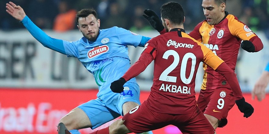 Galatasaray Çaykur Rizespor'a takıldı