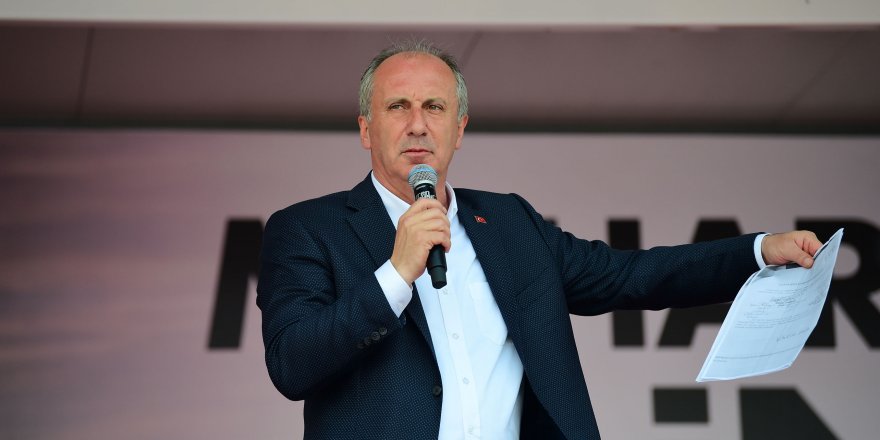 Muharrem İnce: "Şimdi böyle bir karikatür çizen..."