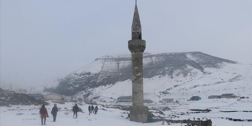 Baraj suları çekilince o köy tekrar gün yüzüne çıktı