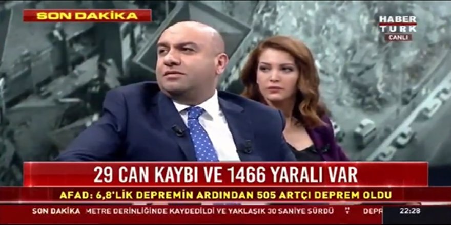 Cenk Yaltırak'ın cevabı Habertürk stüdyosunu sessizliğe bürüdü