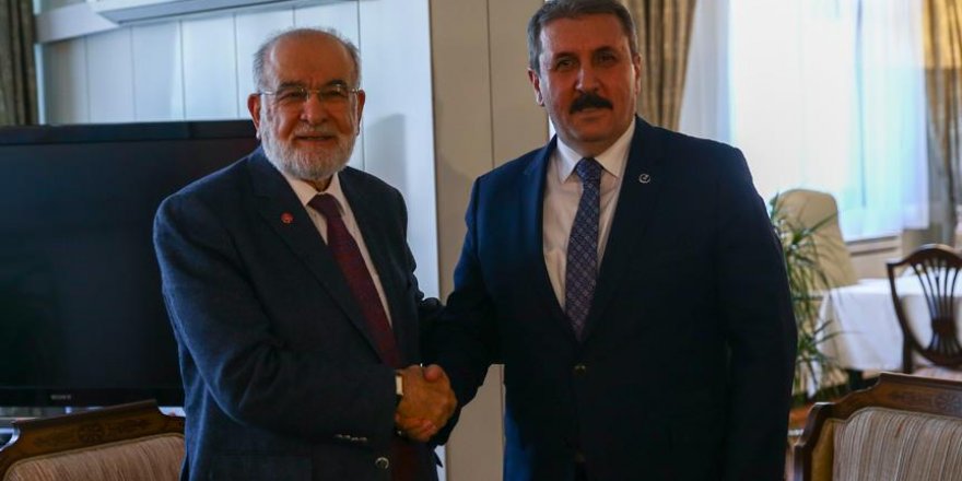 BBP'den Saadet Partisi'ne ziyaret