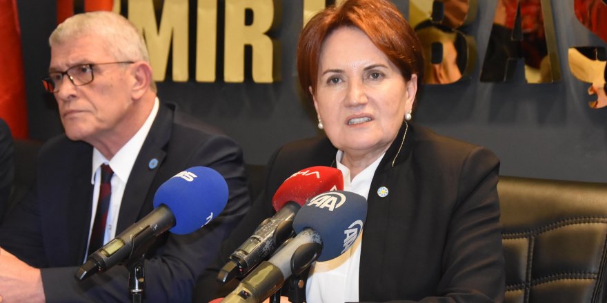 Akşener: "82 milyon bir araya gelir o bayrağı yırtan eli kırar"