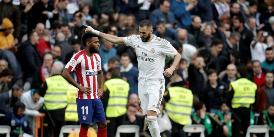 Madrid derbisinde 3 puanı Benzema kazandırdı