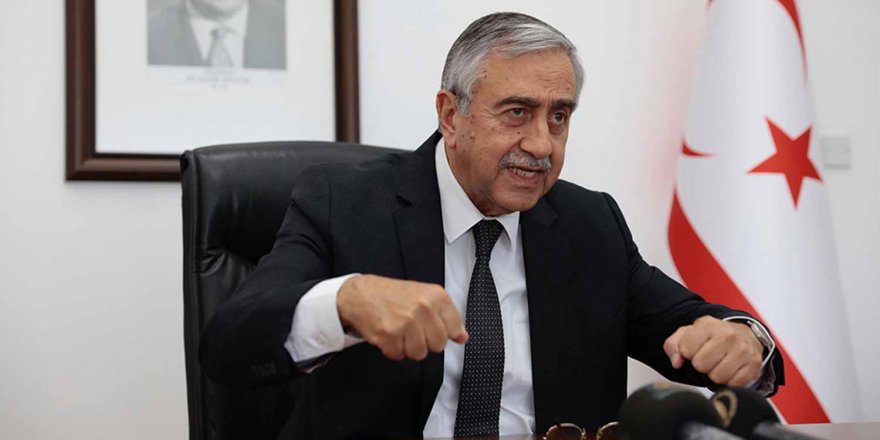 Mustafa Akıncı'dan skandal açıklama