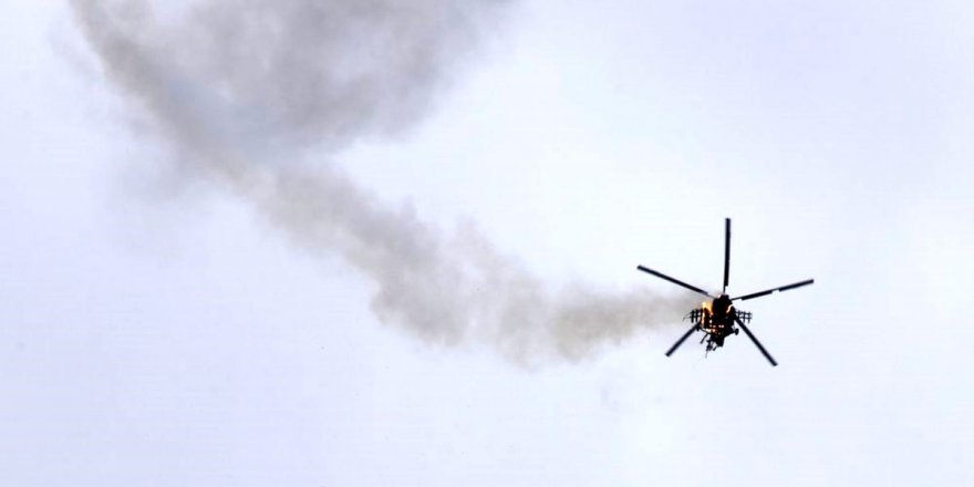 Suriye, düşen helikopterle ilgili kimi suçladı?