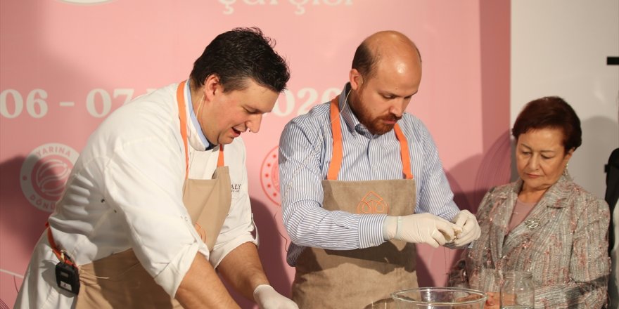Bilal Erdoğan İtalyan şef ile mutfağa girdi