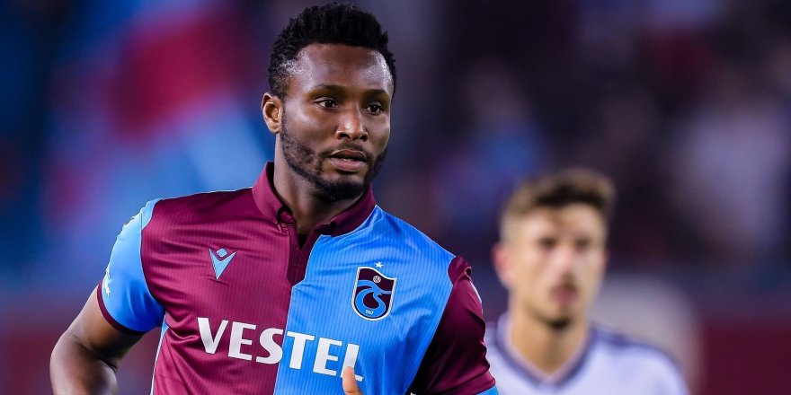 Trabzonspor'da Obi Mikel'in sözleşmesi feshedildi