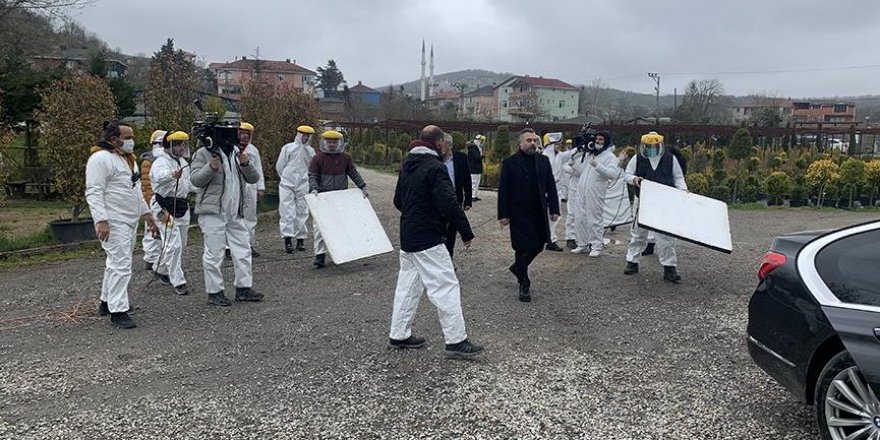 'Eşkıya Dünyaya Hükümdar Olmaz'da Korona virüs önlemleri!