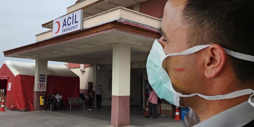 'Bende korona varsa size de bulaşsın' diyerek görevlilere saldırdı