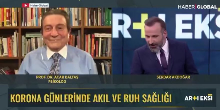 Karantinada yapılanları saydı: Canlı yayın konuğu kendini tutamadı