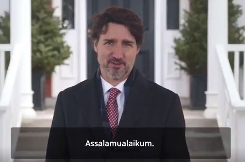 Kanada Başbakanı Trudeau'dan ramazan ayı mesajı