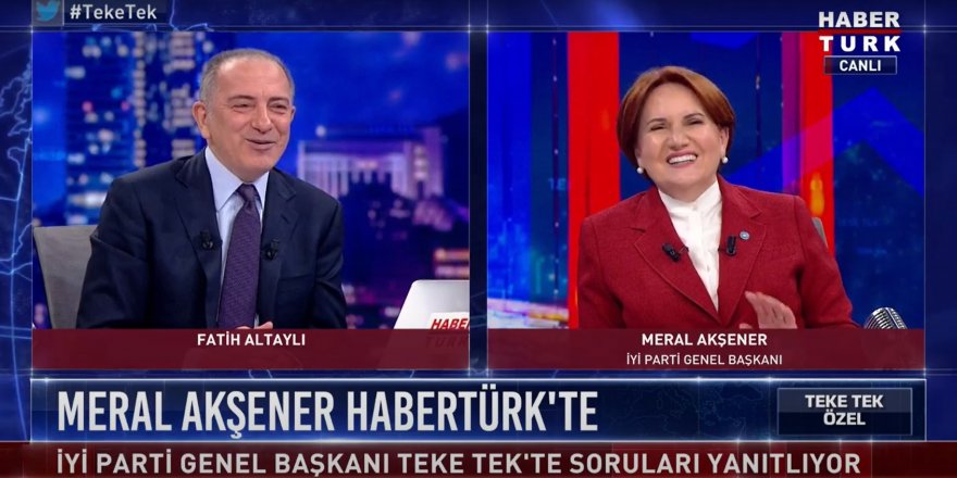 Meral Akşener'i kahkahalarla güldüren soru