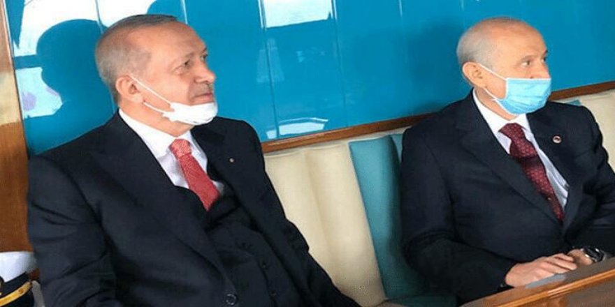 Erdoğan ve Bahçeli'den uzun bir aradan sonra ilk poz