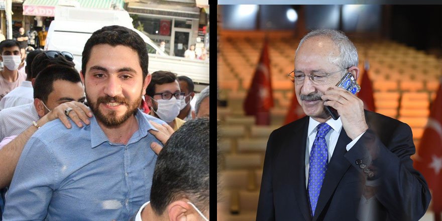 Kılıçdaroğlu'ndan tahliye edilen Eren Yıldırım'a telefon