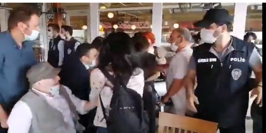 HDP'nin yürüyüşüne polis müdahalesi