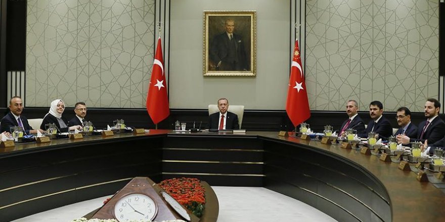 Cumhurbaşkanlığı Kabinesi ilk kez toplandı
